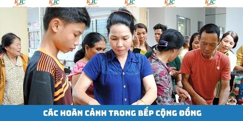 Những hoàn cảnh đặc biệt được nhận quà tại bếp cộng đồng