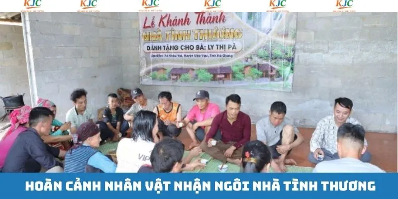 Hoàn cảnh cụ bà trước khi có ngôi nhà tình thương