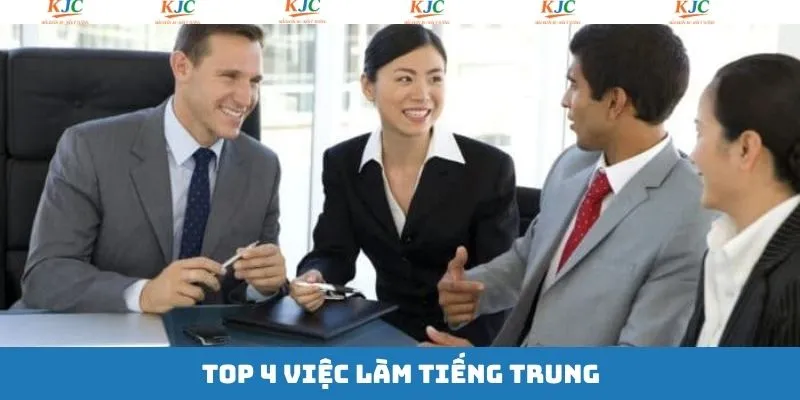 4 công việc được công ty tuyển dụng 